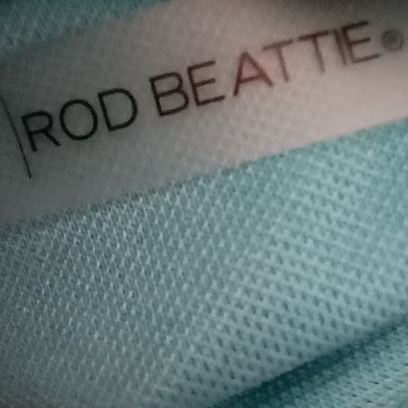 ROD BEATTIE  Beachy Party Cruise Tie Dye Size 12  turquoise-white colors B13 - Picture 9 of 11